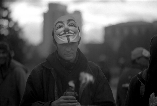 Occupy Denver demonstrator portraits