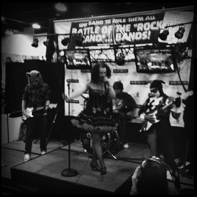 Battle of 'Rock Band' Bands at Denver ComicCon 2012