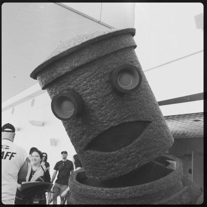 Robot (still sans washing machine) closeup at Denver ComicCon 2012