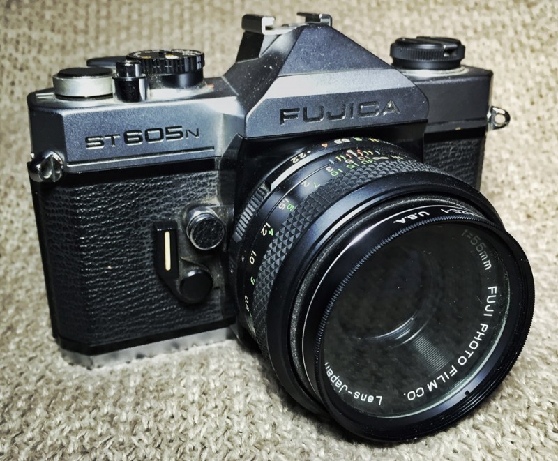 In my bag this week No. 10: Fujica ST605N and Polaroid 669