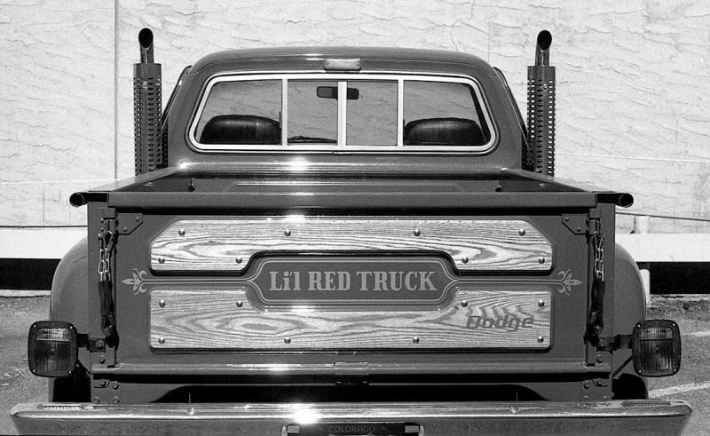 Lil Red Truck side