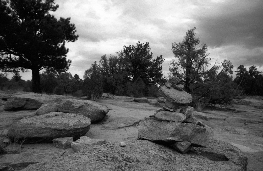 Cairn in Castlewood Canyon