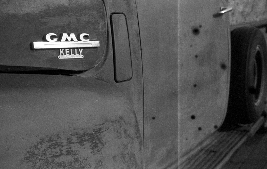 1950 GMC pickup fender and door