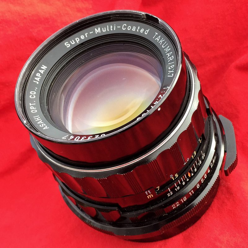Super-Multi-Coated TAKUMAR6×7 F2.4 105mm The Super-Multi-Coated Takumar/6×7 105mm f/2.4 lens – - Daniel J