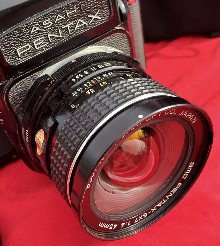 SMC PENTAX 67 45mm 1:4 F4 中判レンズ PENTAX67用レンズ smc PENTAX-6x7 45mm f4がやってきた - カメラが