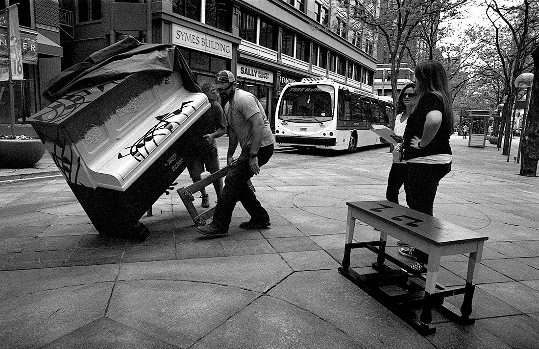 Piano Movers on 16th Street
